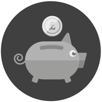Piggy bank graphic