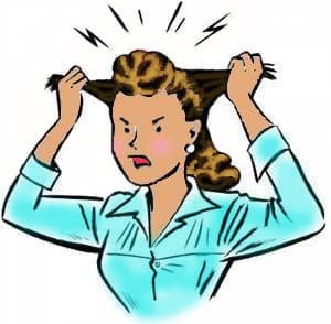Pulling my hair out