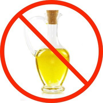 No oil