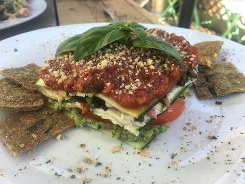 Peace Pies raw lasagna