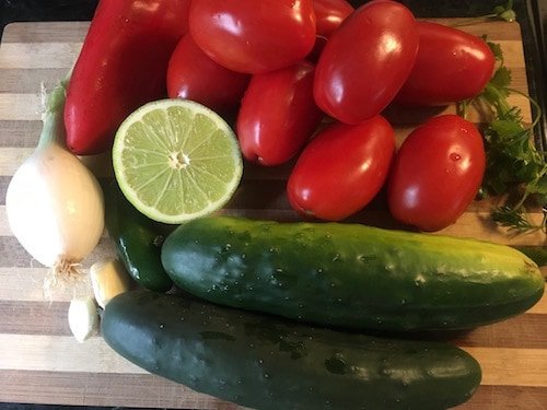 gazpacho ingredients