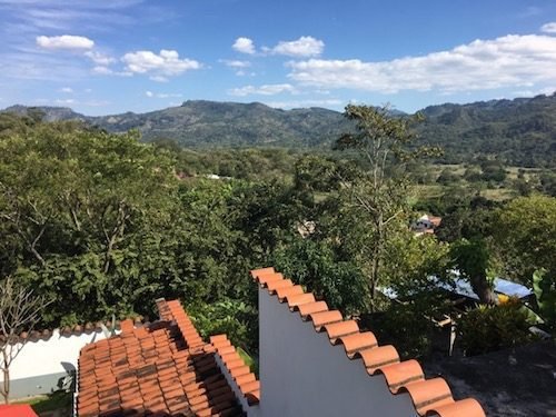View from our balcony at Terramaya