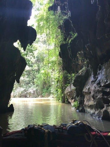 Exiting La Cueva del Indio