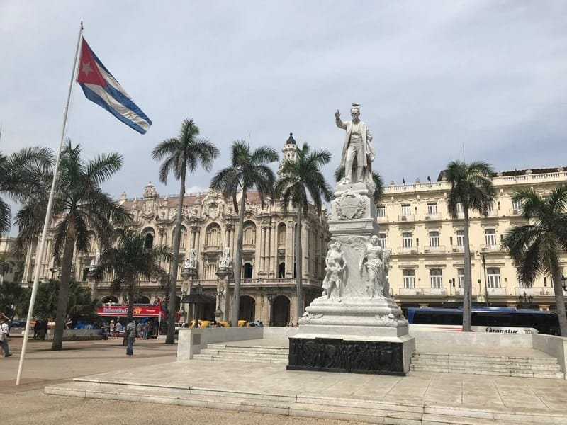 The Parque Central in Havana
