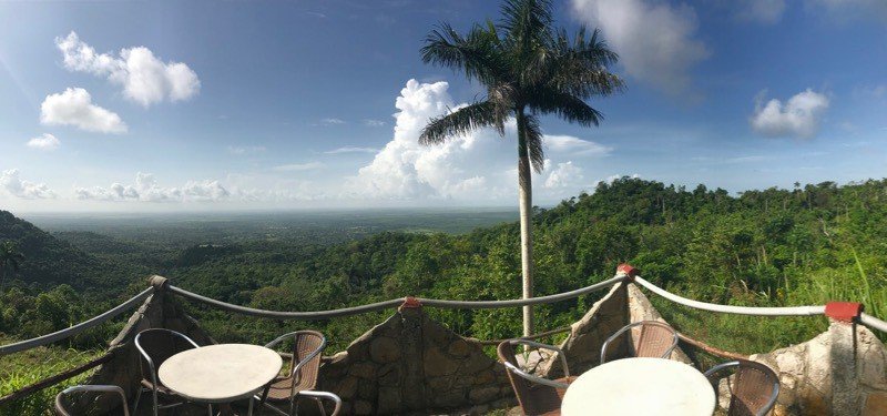 View from near Soroa, about half way between Havana and Viñales