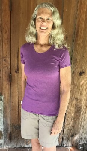 Traci in November, 2018. Close to the best shape of my life at age 58.