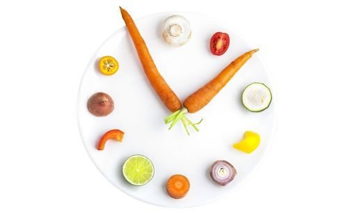 Getty Images - clock shape made fro vegetables