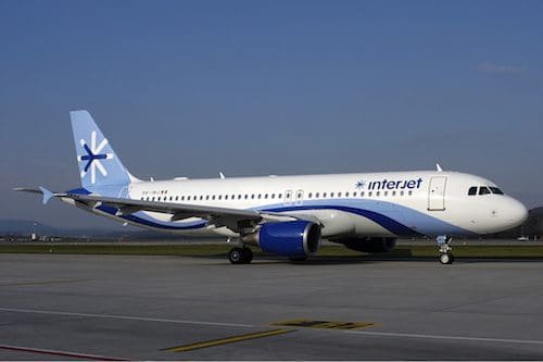 Interjet airplane