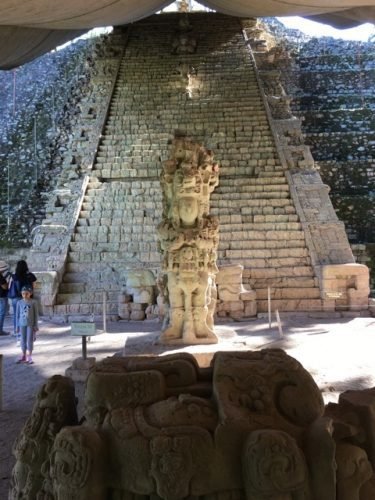 Hieroglyphic stairway, Copan